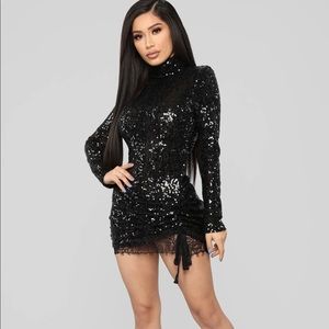 Fashion Nova Crave for Fame Sequin Dress!